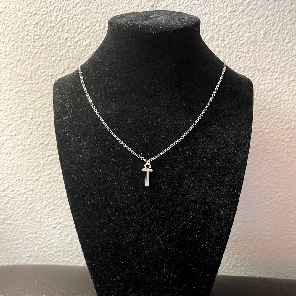 Handmade Letter T Necklace